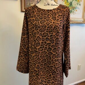 Leopard Print Dress H&M size SMALL